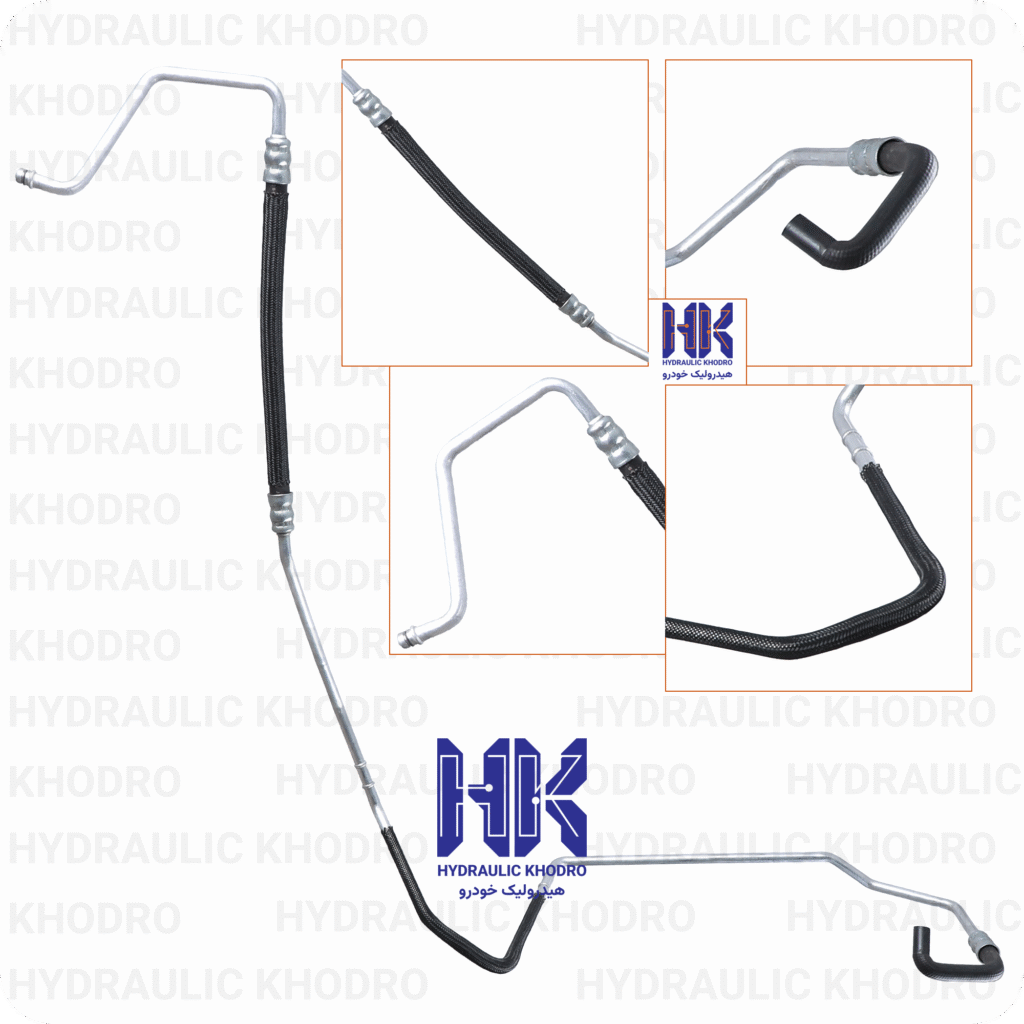 شلنگ هیدرولیک فشار ضعیف پژو ۲۰۶ مدل ۹۶ به بالا و رانا (اهرم کلاچ)