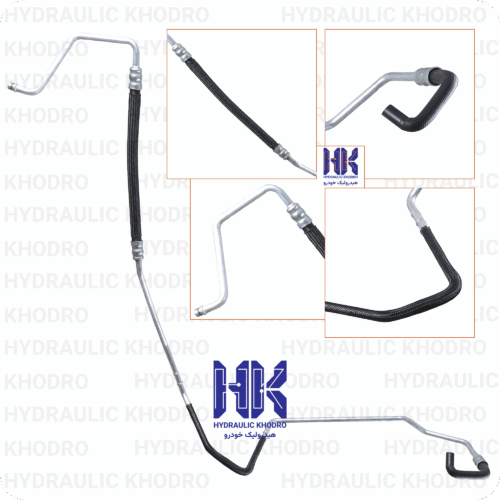 شلنگ هیدرولیک فشار ضعیف پژو ۲۰۶ مدل ۹۶ به بالا و رانا (اهرم کلاچ)