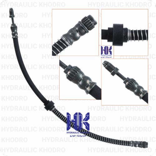 شیلنگ ترمز چرخ جلو پژو ۴۰۵