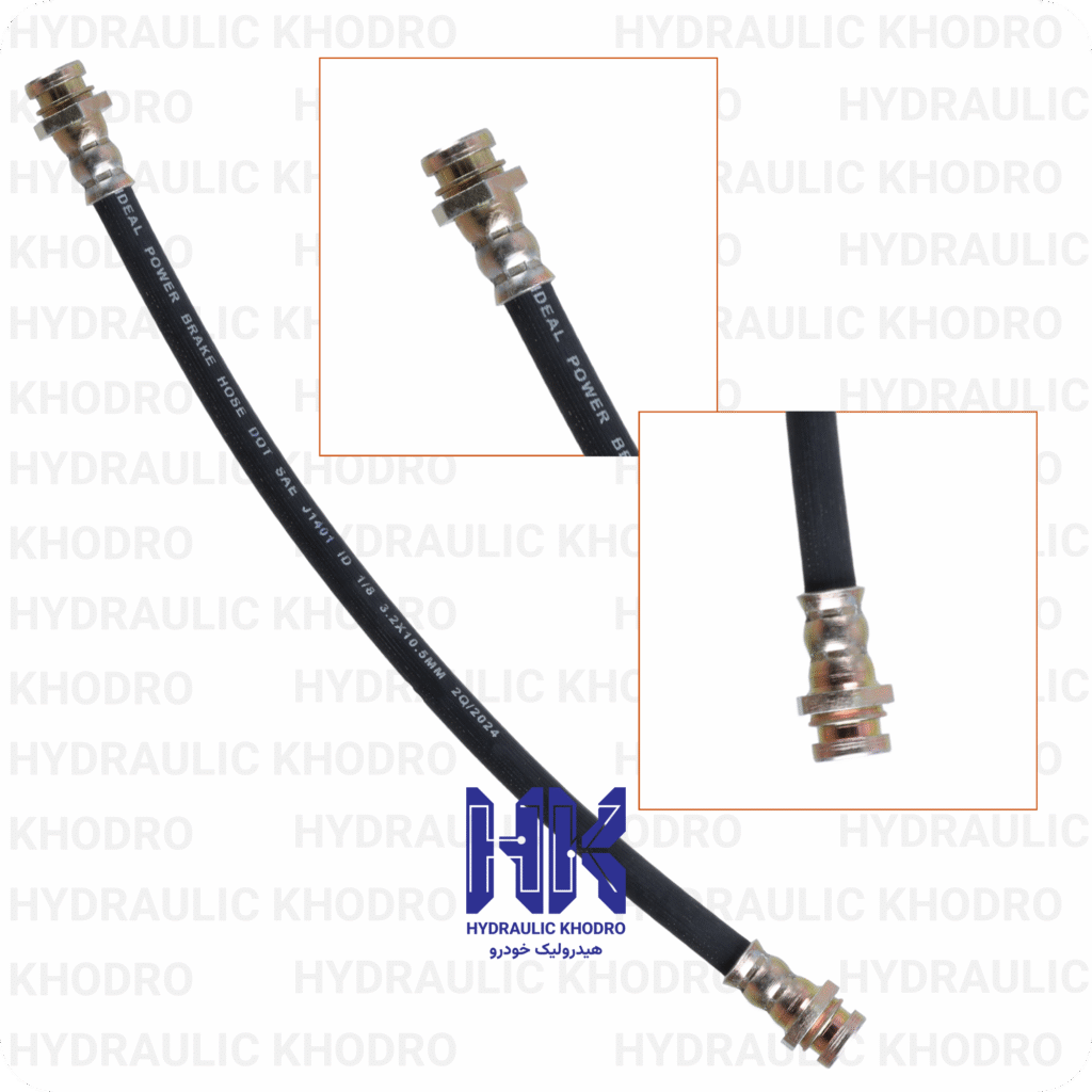 شیلنگ ترمز چرخ عقب چپ پراید