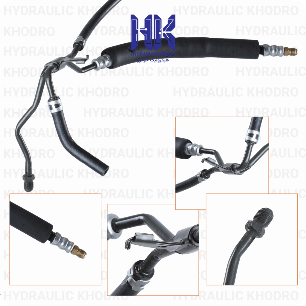 شیلنگ هیدرولیک دو قلو تیبا و کوییک