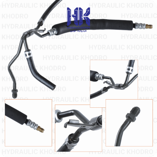 شیلنگ هیدرولیک دو قلو تیبا و کوییک