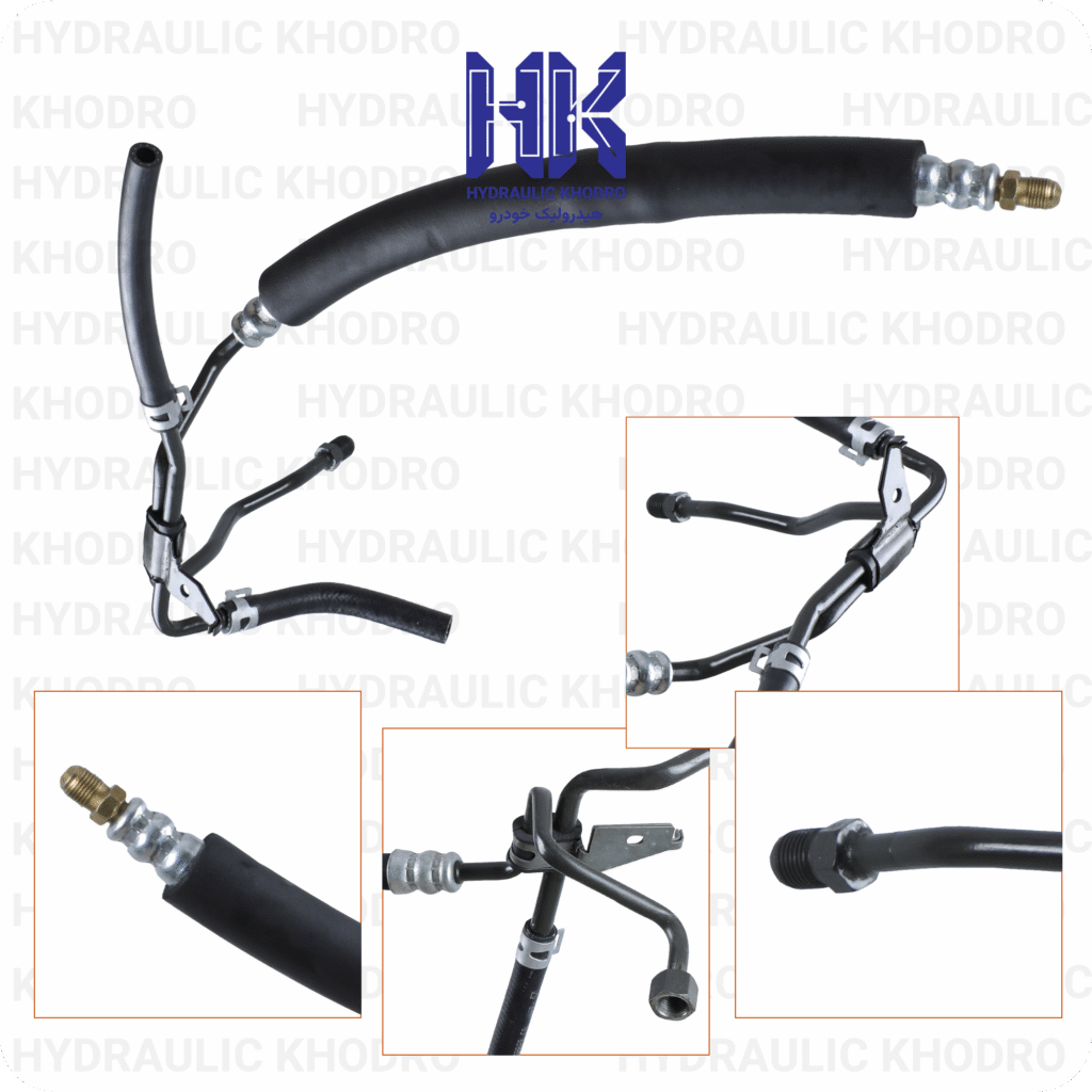 شیلنگ هیدرولیک دو قلو پراید