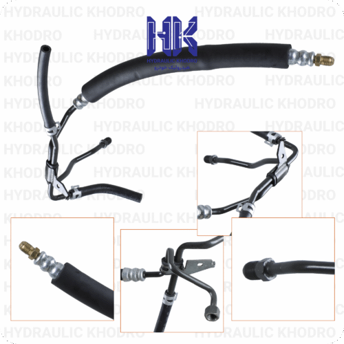 شیلنگ هیدرولیک دو قلو پراید