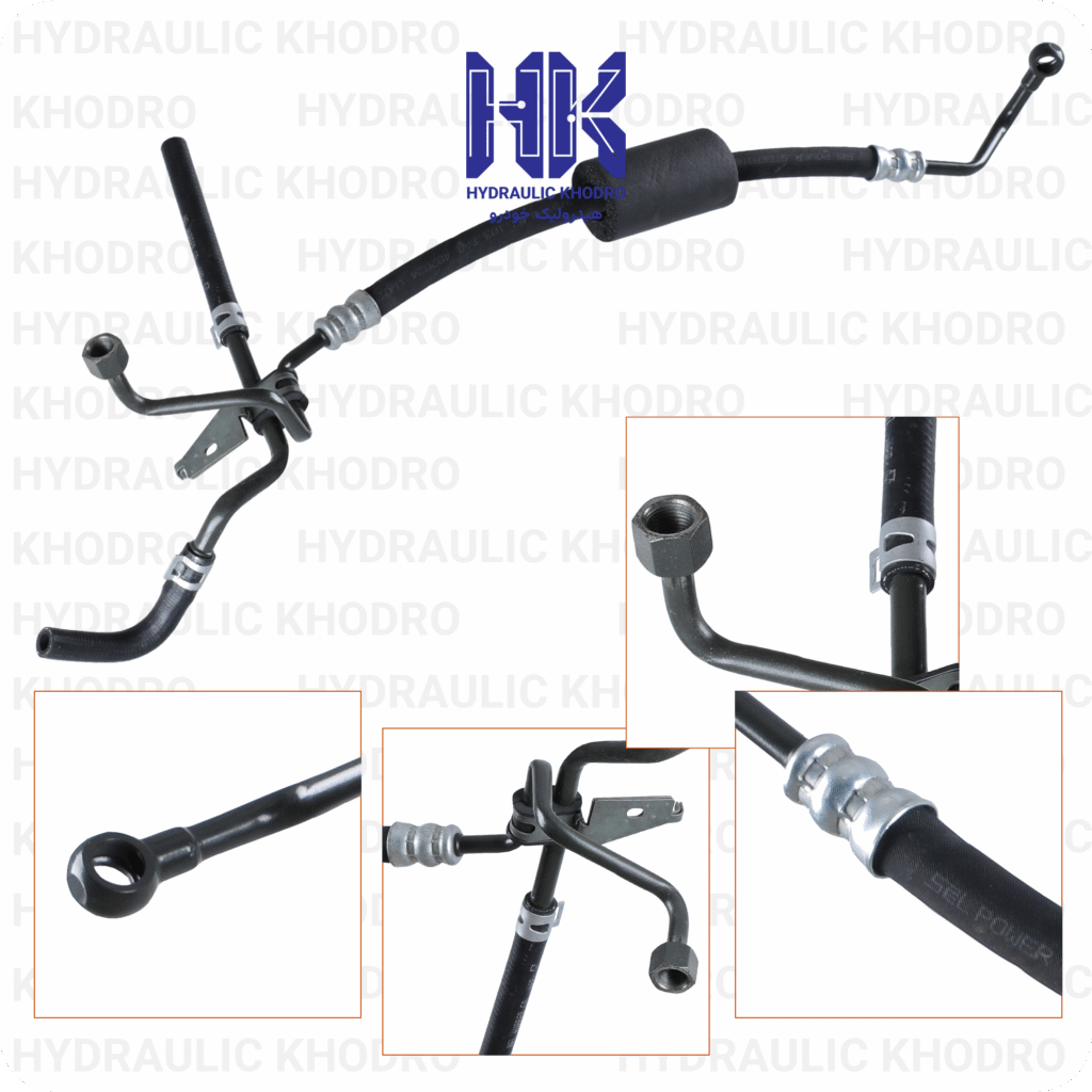 شیلنگ هیدرولیک دو قلو کیا ریو