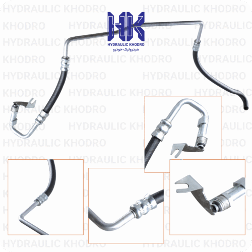 شیلنگ هیدرولیک فشار ضعیف خودرو رنو ال ۹۰ اتومات