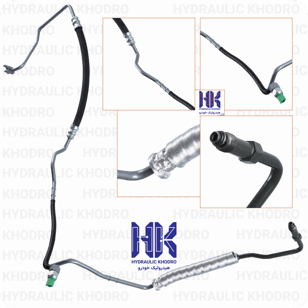 شیلنگ هیدرولیک فشار قوی ۲۰۶ مدل ۸۶ الی ۹۰ تیپ ۵ با سنسور