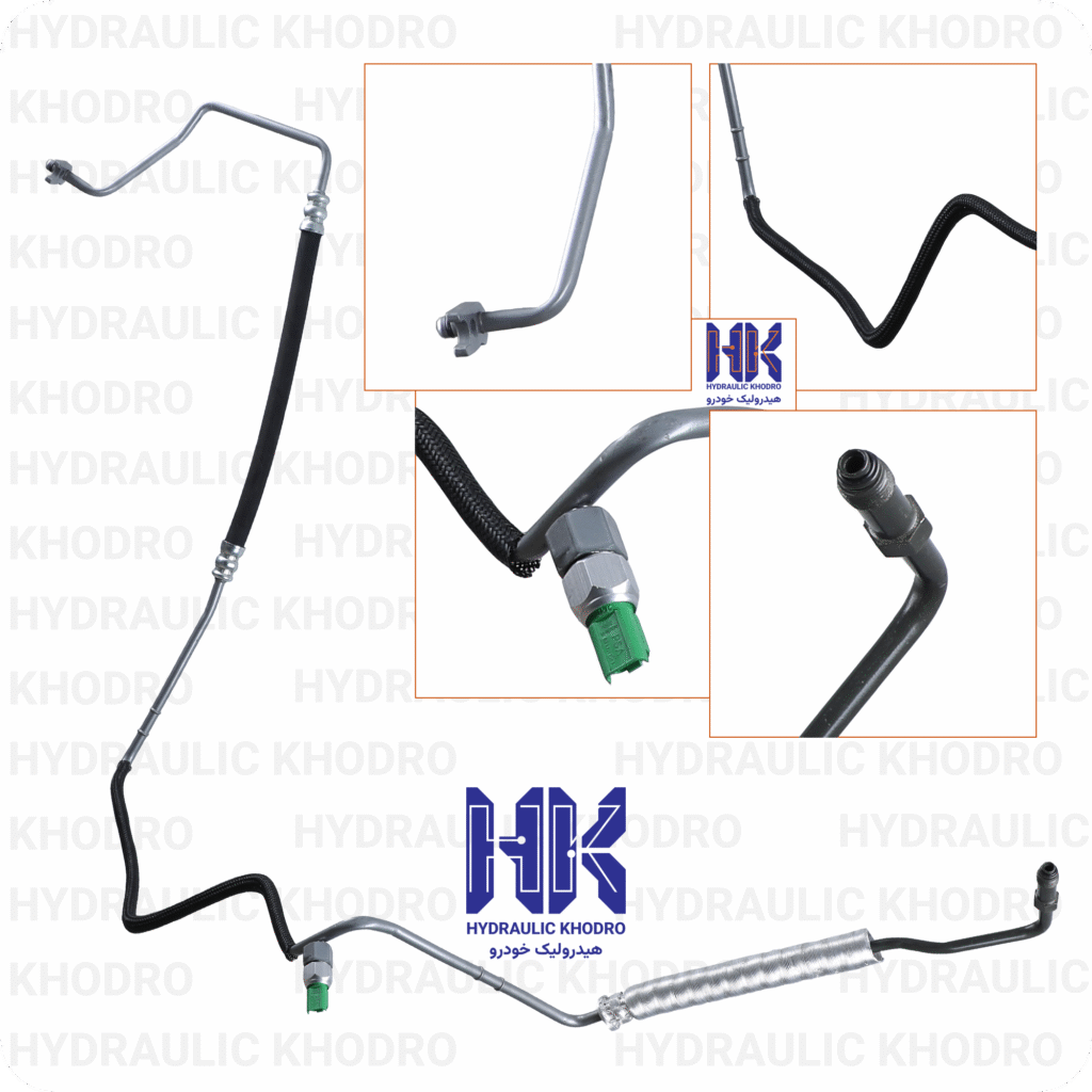 شیلنگ هیدرولیک فشار قوی ۲۰۶ مدل ۹۱الی۹۶(رانا) با سنسور