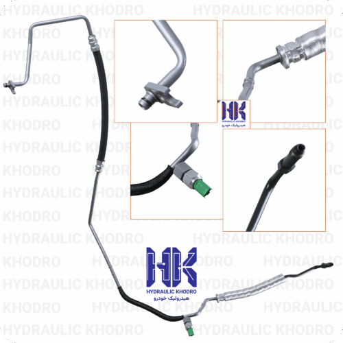 شیلنگ هیدرولیک فشار قوی ۲۰۶ مدل ۹۶ به بالا (اهرم کلاچ) با سنسور