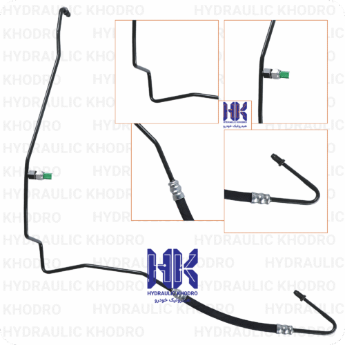 شیلنگ پمپ هیدرولیک فشار قوی EF7 توربو دارای سنسور