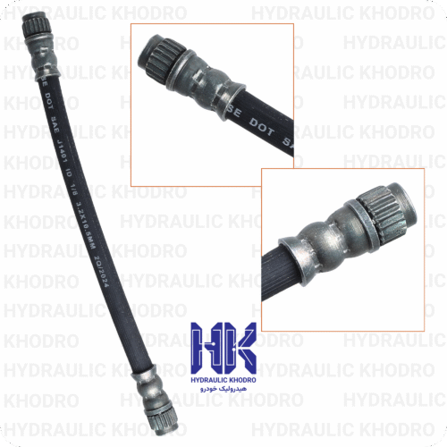 شیلنگ ترمز چرخ عقب ۲۰۶